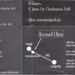 Flyer zur Party Friedrichsbad Zwintschöna Kabelsketal 2001