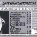 Flyer zur Party Kassablanca Jena 2002