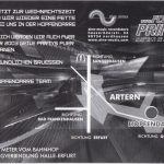 Flyer zur Party Hopfendarre Artern 2002