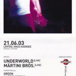 Flyer zur Party Haus Auensee Leipzig 2003
