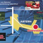 Flyer zur Party Hopfendarre Artern 2003
