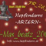 Flyer zur Party Hopfendarre Artern 2003