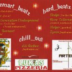 Flyer zur Party Hopfendarre Artern 2003