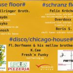 Flyer zur Party Hopfendarre Artern 2004