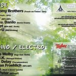 Flyer zur Party Eckartsburg Eckartsberga 2004