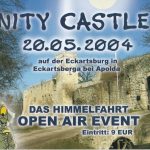 Flyer zur Party Eckartsburg Eckartsberga 2004