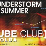 Flyer zur Party Cube Club Apolda 2004