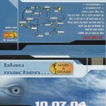 Flyer zur Party Flugplatz Laucha 2004
