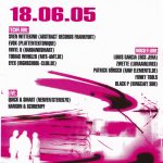 Flyer zur Party Highschool Club Kölleda 2005