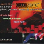 Flyer zur Party Colours Club Lounge Leipzig 2007