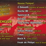 Flyer zur Party Glashaus Worbis 2007