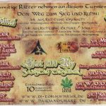 Flyer zur Party Burg Gleichen 2007