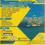 Flyer zur Party Flugplatz Laucha 2008
