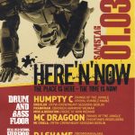 Flyer zur Party Ehemalige Skaterhalle Weimar März 2008