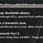 Flyer zur Party Kantine Erfurt