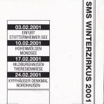 Flyer zur Party Mondsee Hohenmoelsen 2001