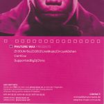 Flyer zur Party Live Music Circus Köthen 2001