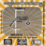 Flyer zur Party Kopfsport Open Air Erfurt 2001, Cyber Space Kopfsport, Kleen, Body Of Techna Kopfsport, Luky Motherslug, Der Kleine…