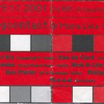 Flyer zur Party Mona Lisa Gleina 2001