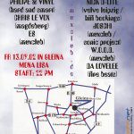 Flyer zur Party Mona Lisa Gleina 2002