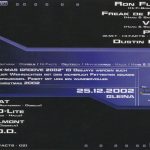 Flyer zur Party Mona Lisa Gleina 2002
