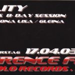 Flyer zur Party Mona Lisa Gleina 2003