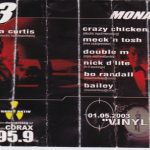 Flyer zur Party Mona Lisa Gleina 2003