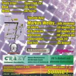 Flyer zur Party Mona Lisa Gleina 2005