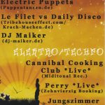 Flyer zur Party Mona Lisa Gleina 2007