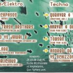 Flyer zur Party Mona Lisa Gleina 2008