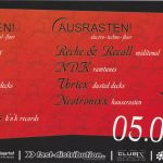 Flyer zur Party im Lagerhof Leipzig 05.04.2008