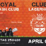 Flyer zur Party Lagerhof Leipzig 2008