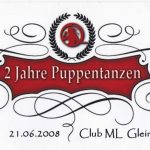 Flyer zur Party Mona Lisa Gleina 2008