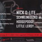 Flyer zur Party Lagerhof Leipzig 2008