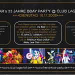 Flyer zur Party Lagerhof Leipzig 2008