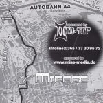 Flyer zur Party Mirage Club Gera