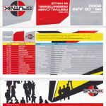 Flyer zur Party Peissnitzinsel Halle 2003, Mauro Picotto, Moguai, Rocco, Tomcraft, RMB, Zombie Nation, Marusha, Oliver Huntemann aka…
