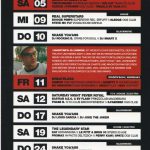 Flyer zur Party OGS-Club Jena 2005, Tiefschwarz, Kid Cat, Sledge, Dynamim, DJ Supafly, DJ Comixx, Boogie Pimps, Steve Mc Fly, DJ…