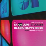Flyer zur Party OGS-Club Jena 2005, Jaleel, Psychos, Black Happy Boys, Rocking B., Stars for Soul, Kane Kassel, Smokin’ Joe, Michael…