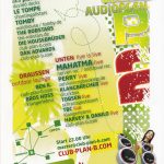 Flyer zur Party Plan B Weißenfels 2007, Breakfastklub, Janosh, Nick D-Lite, Le Tompe, Tomby, The Robstars, Die Housebrüder, Dan…