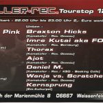 Flyer zur Party Komakeller.Rec Plan B Weißenfels 2008, Miss Pretty Pink, Zwette, D Funk, Marc.eS, TestosTeron, Dan Advards, Braxton…