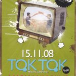 Flyer zur Party Plan B Weissenfels 2008, Tok Tok, Villasounds, Rittgarn, Marc.es, Dan Advards vs. D-Funk, Matzor, Mark Hawkins, Chris…