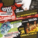 Flyer zur Party OGS-Club Jena, Unbekannt, Breakfastklub, Janosh, Nick D-Lite, Le Tompe, Tomby, The Robstars, Die Housebrüder, Dan…