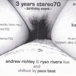 Flyer zur Party Soundsize Marienthal 2000, JAndrew Richley, Marco Remus, Bez, Torsten Kanzler, Marcel, Sth, Karotte, Sven U.K., Micha…
