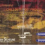 Flyer zur Party Subsoil Celebrate The Second Anniversary Sandsteinhoehlen Halberstadt 2003, Lars Christian Mueller, Sillycon, Green…