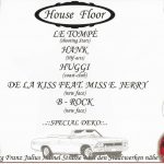 Flyer zur Party Privat Lounge Naumburg 2003, Le Tompé, Hank, Huggi, De La Kiss feat. Miss E. Jerry, B-Rock