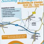 Flyer zur Party SAX am See Brandruebel Stausee Schmoelln 2007, Le Tompé, Jenny Casparius, DJ Kiss, Pip, Dominic