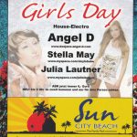 Flyer zur Party Girls Day Shaidon Leipzig 2007, Angel D, Stella May, Julia Lautner