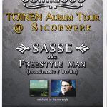 Flyer zur Party Sicorwerk Eisenberg 2008, Sasse aka Freestyle Man, M. Ostermann, Be:nicio, Gush