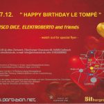Flyer zur Party Shoot Club Delitzsch, Unbekannt, Abdamon, Christian Fischer, Disco Dice, ELEKTROBERTO, Hank, Ironbase, Kathy de Luxe…